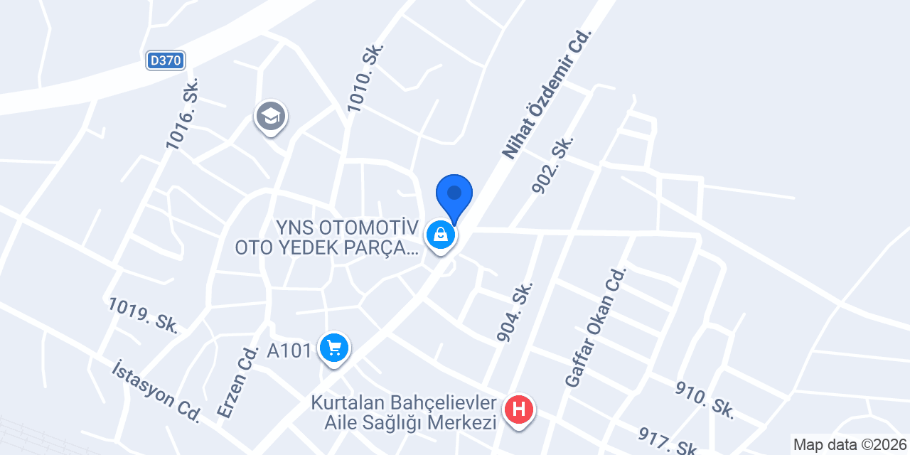 ÖZGÜR OTO ELEKTİRİK konumu