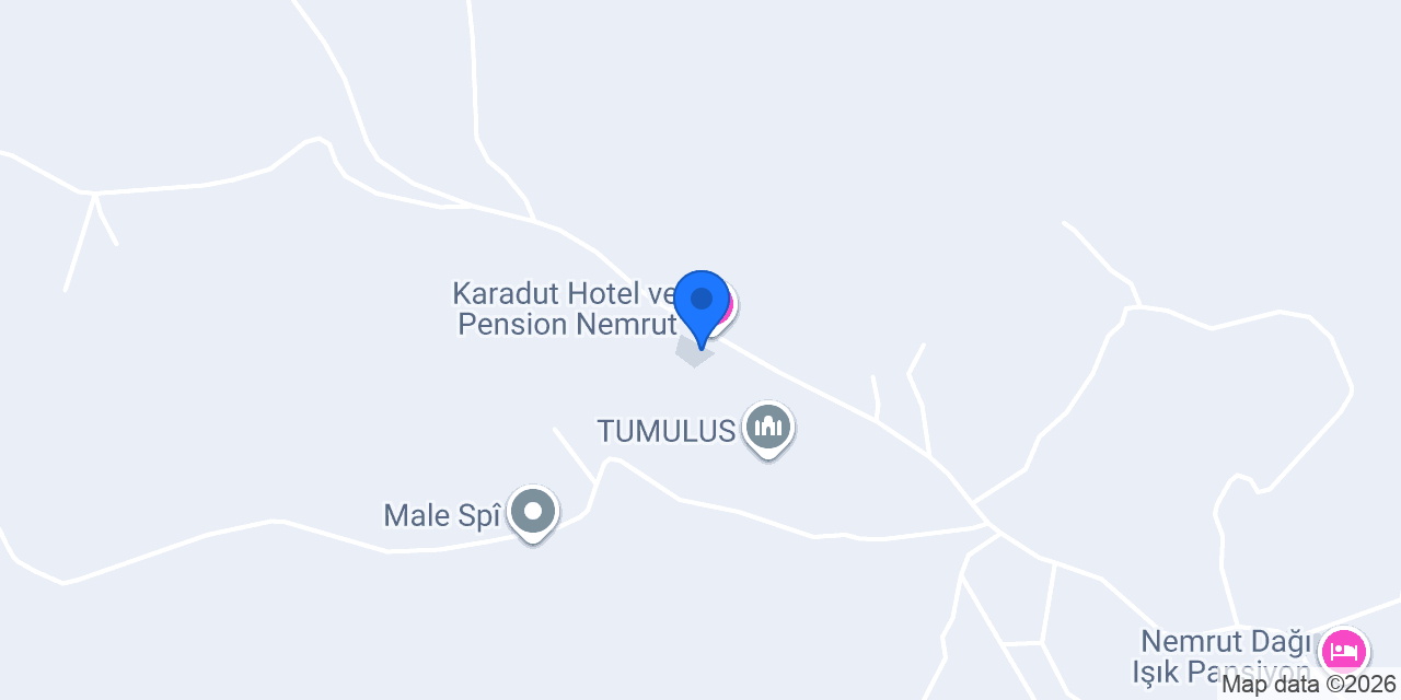 Karadut Hotel Nemrut konumu