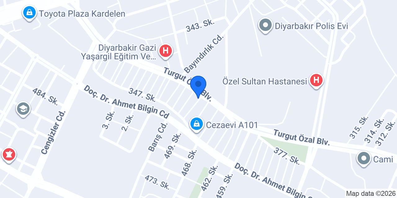 Sultanım közde kebap Döner konumu