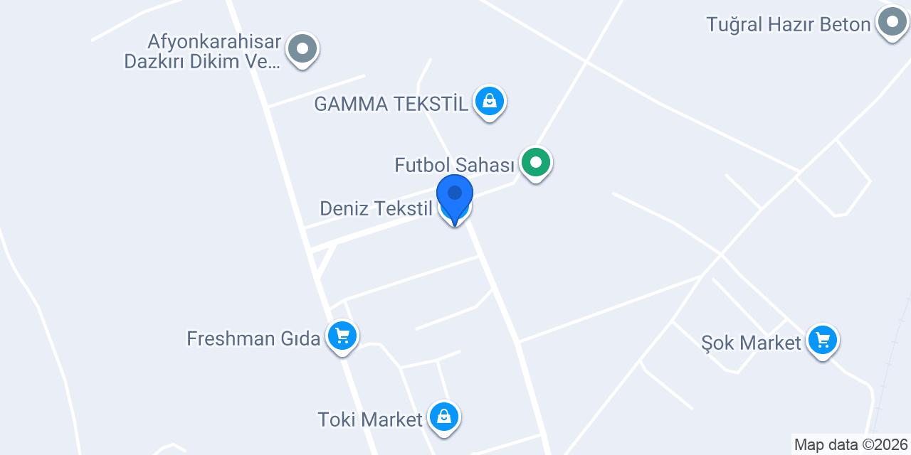 Deniz Tekstil konumu