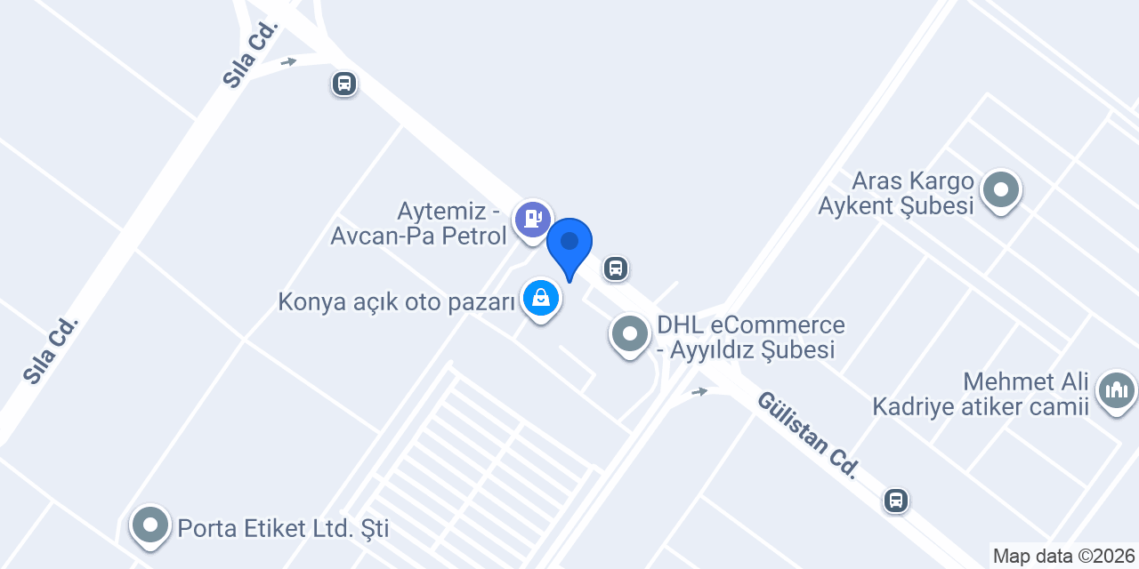 ALC Hırdavat Sanayi Ticaret LTD. ŞTİ konumu