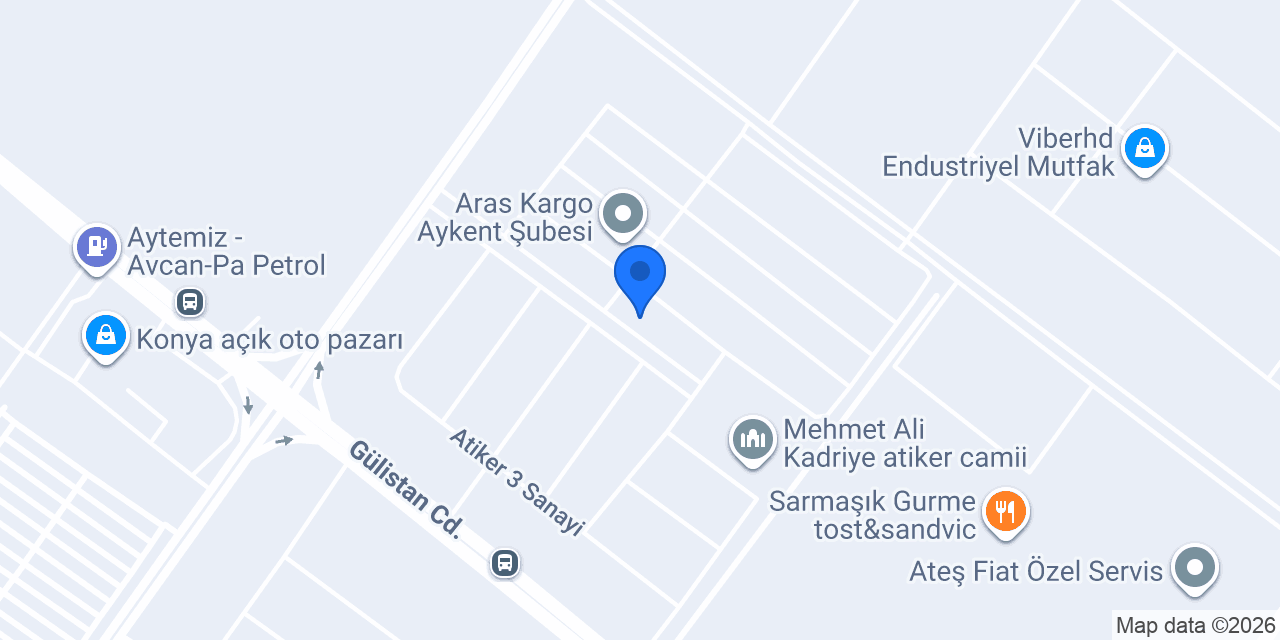 ALG YEDEK PARÇA OTOMOTİV SAN. TİC. LTD. ŞTİ. konumu