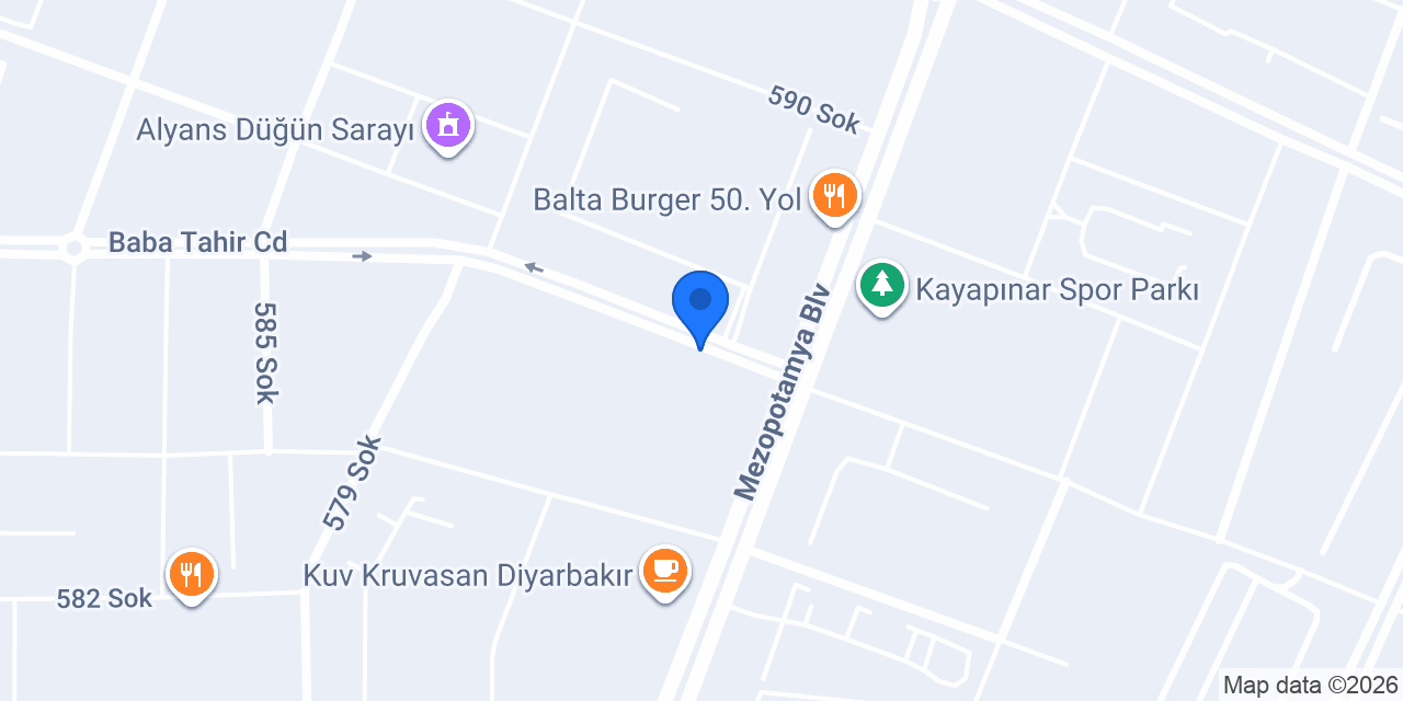 Chocolabs Diyarbakır konumu