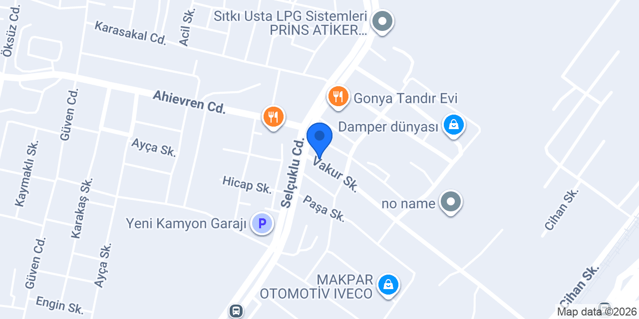 Güven Elektronik konumu
