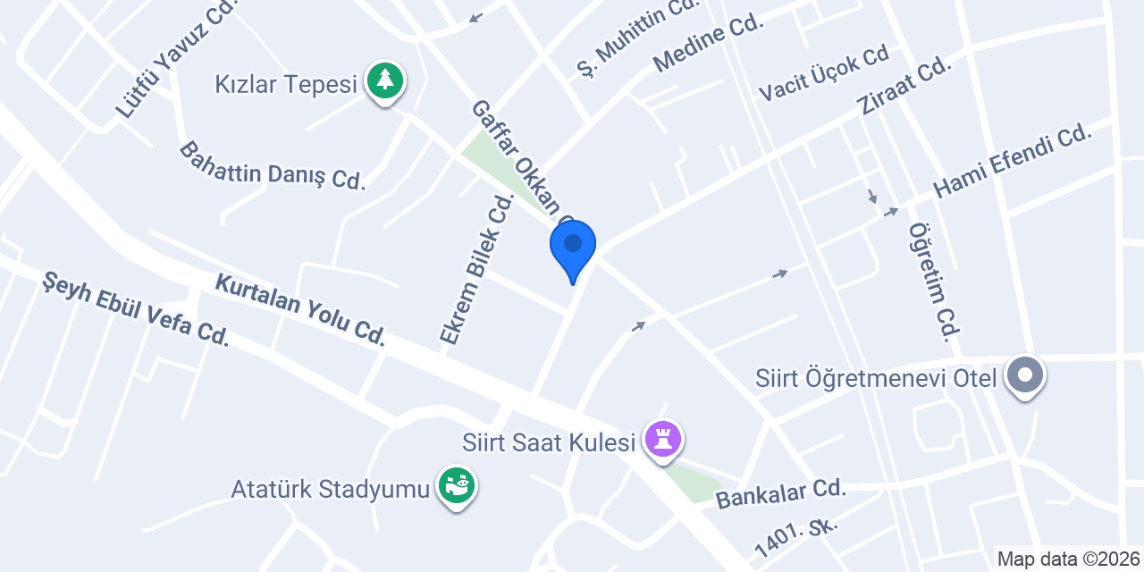 Zoom Çalışma Salonu konumu