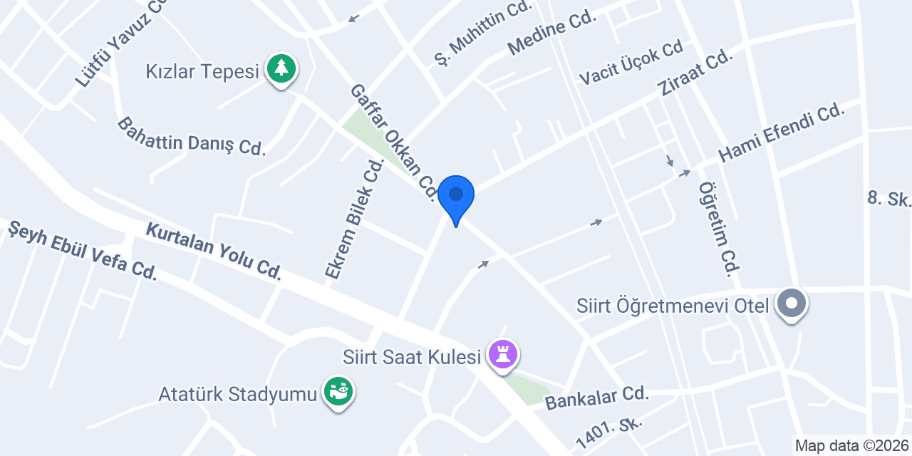 Yayın Bahçesi konumu