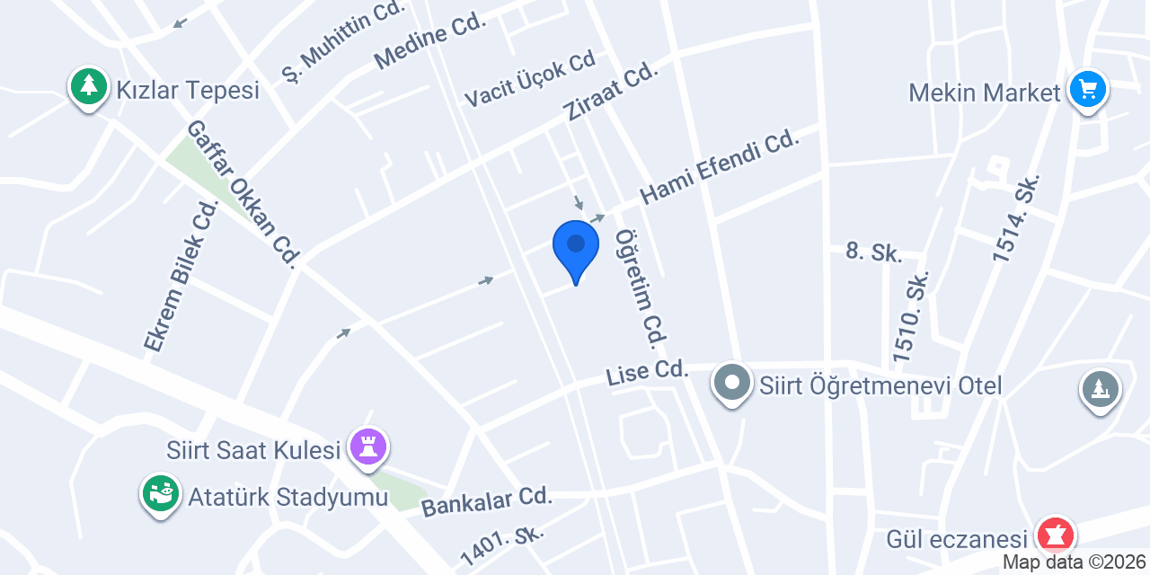 TETİK HUKUK BÜROSU konumu