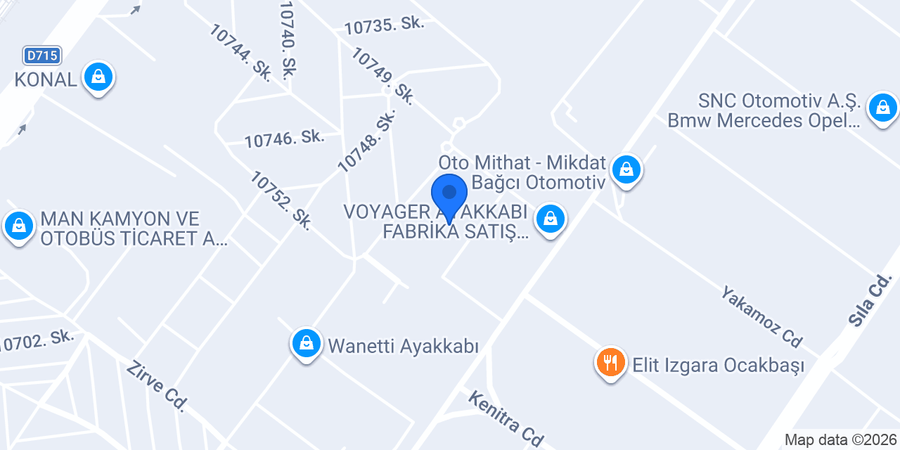 EYS Endüstri Makina | Konya konumu