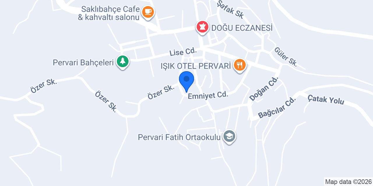Pervari Bal Kooperatifi konumu