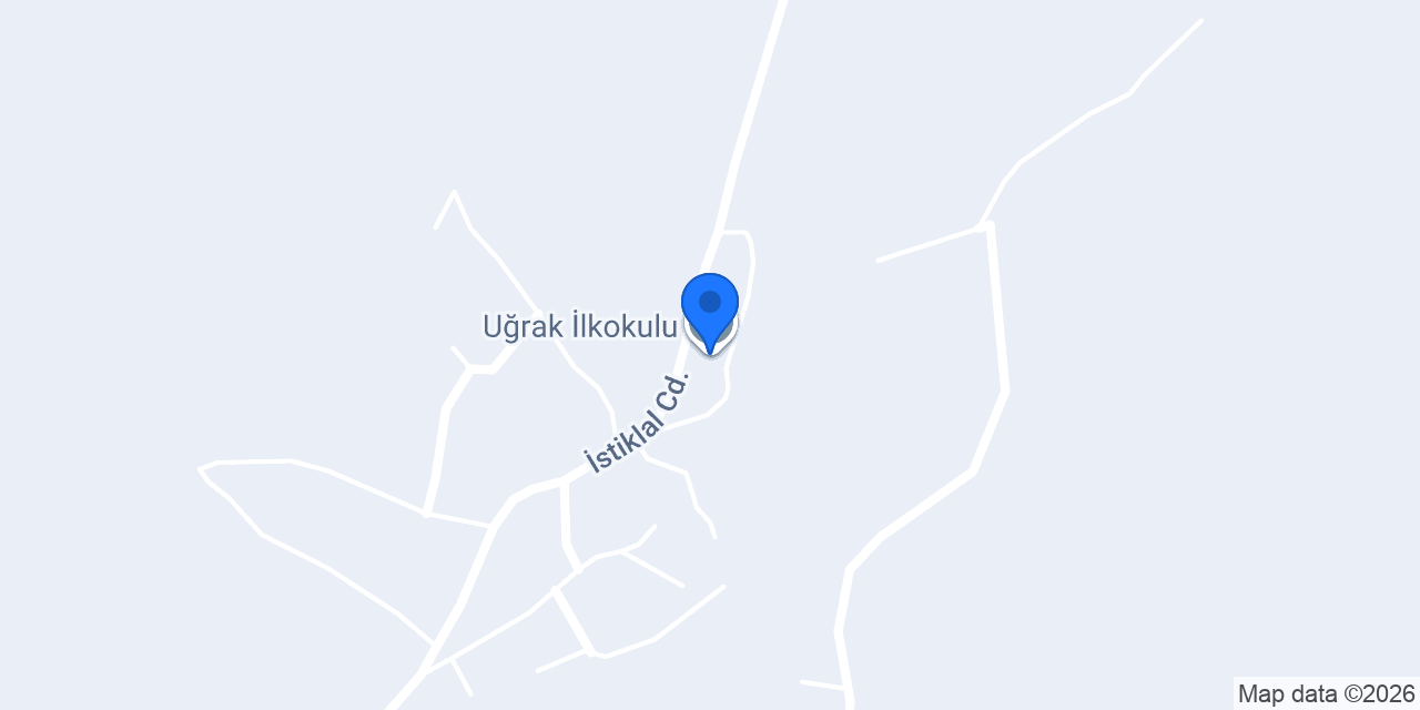 Uğrak İlkokulu konumu