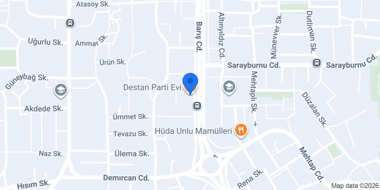 Destan Parti Evi konumu