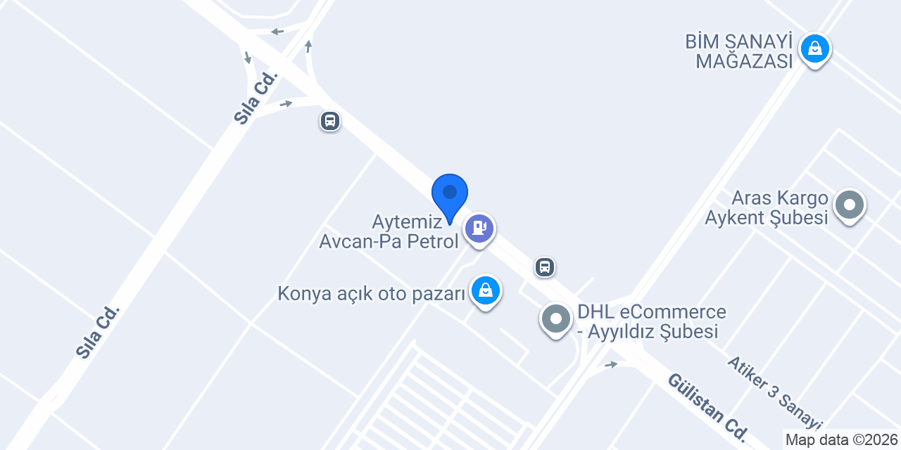 ALKA YEDEK PARÇA SAN.TİC.LTD.ŞTİ KONYA konumu
