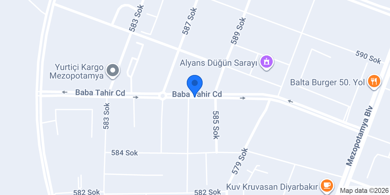 Adawall Diyarbakır konumu