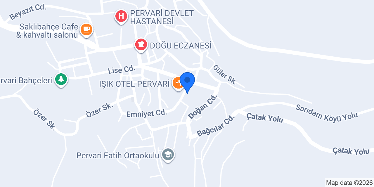 DURKAR OTOMOTİV konumu