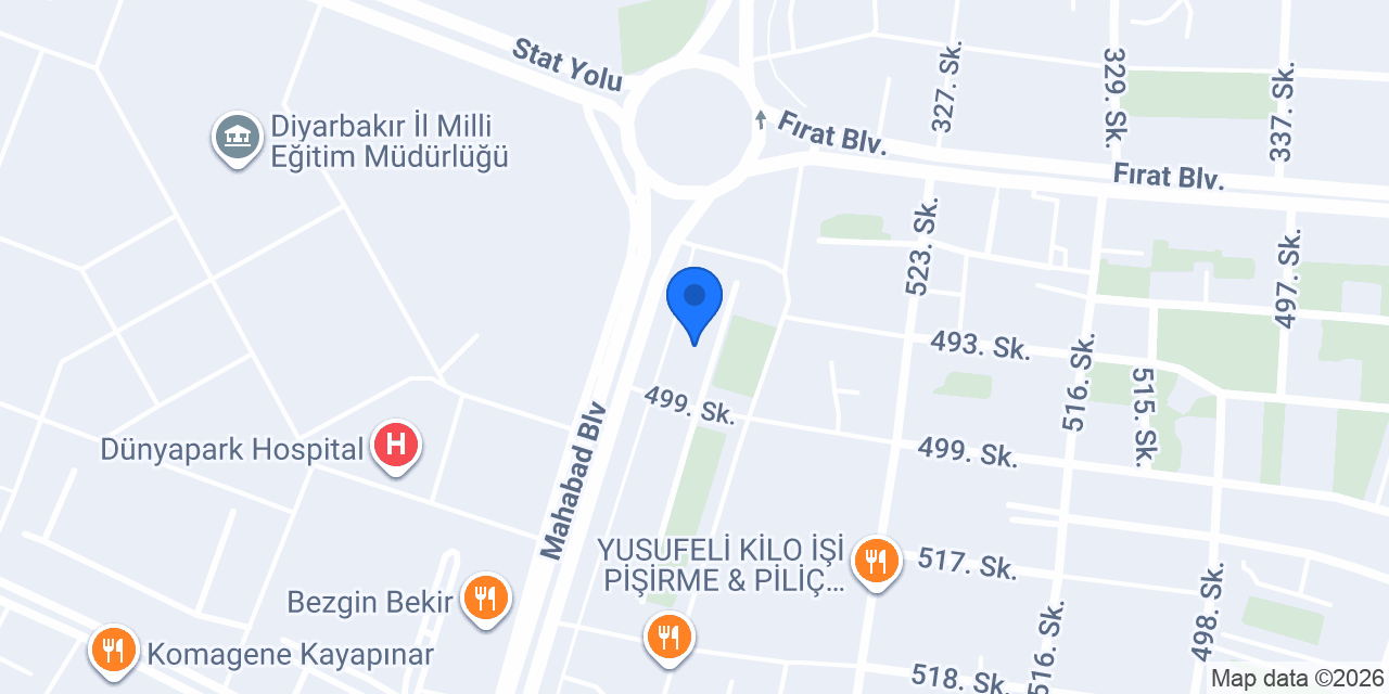 Diyarkent Gezi konumu