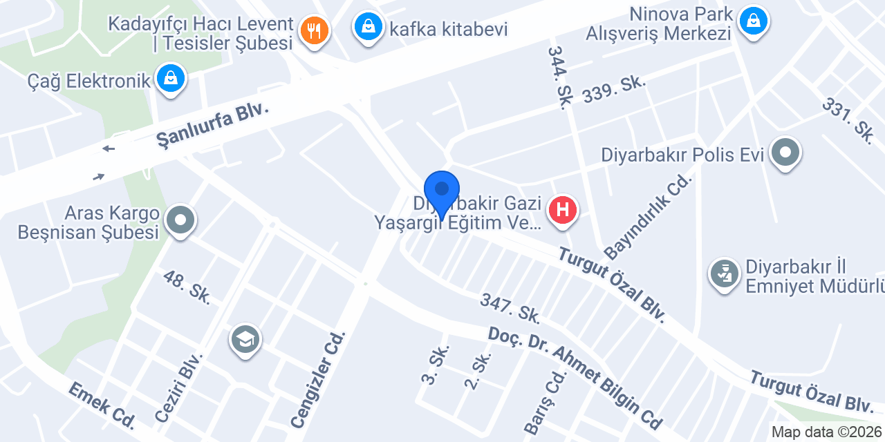 Güney Granit & Mermer Atölyesi konumu