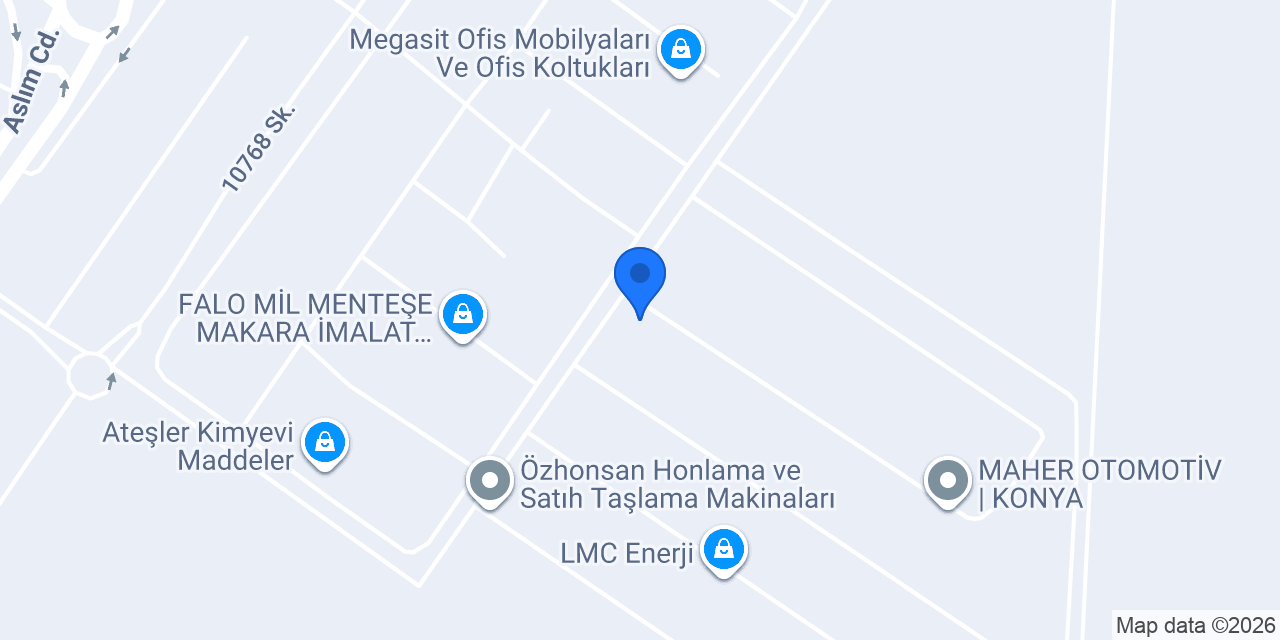 GENÇ Paslanmaz Metal San. Tic. Ltd. Şti. konumu