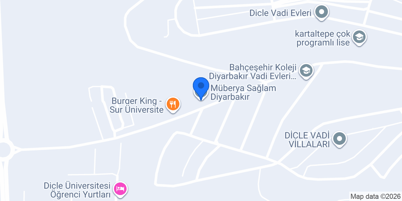 Müberya Sağlam Diyarbakır konumu
