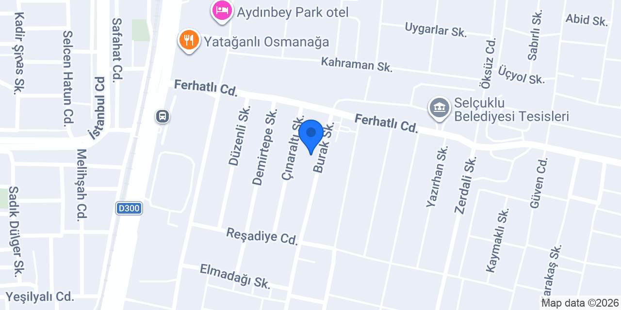 Konoto Yedek Parça konumu