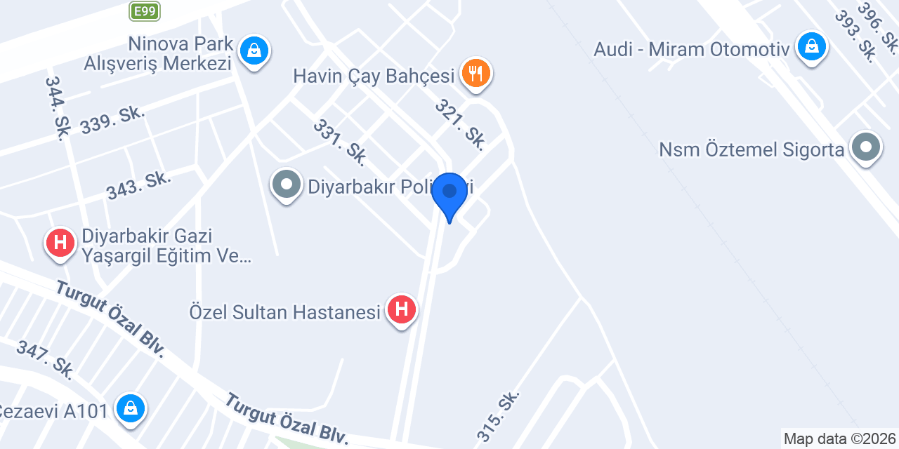 Yaşar Düğün Salonu konumu