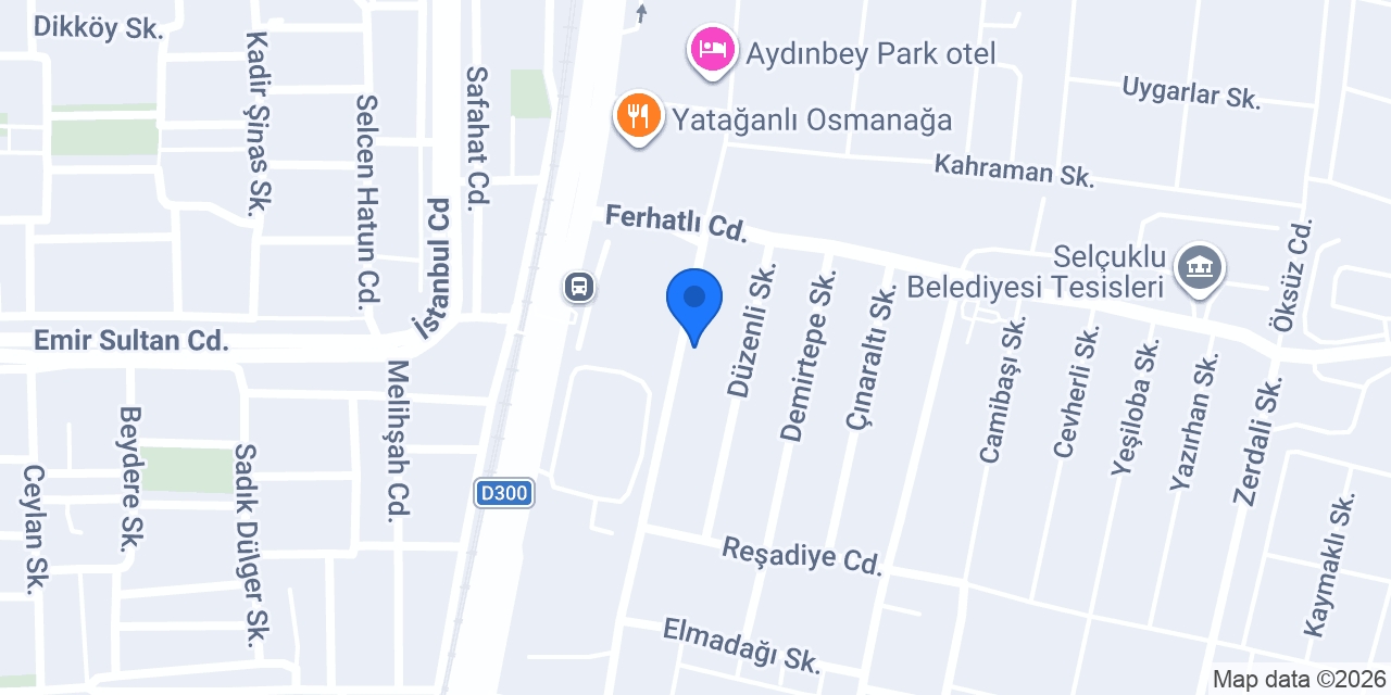 Mazak oto ANADOLU konumu