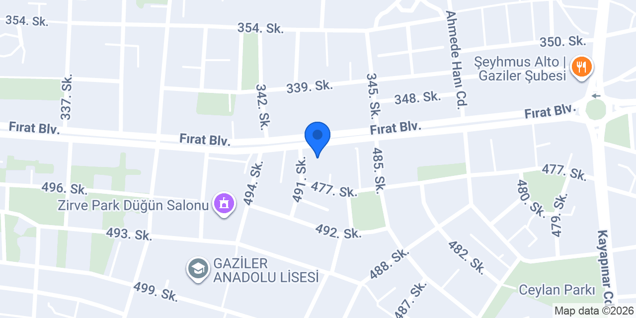 Bellisima Moda Dikim Evi konumu