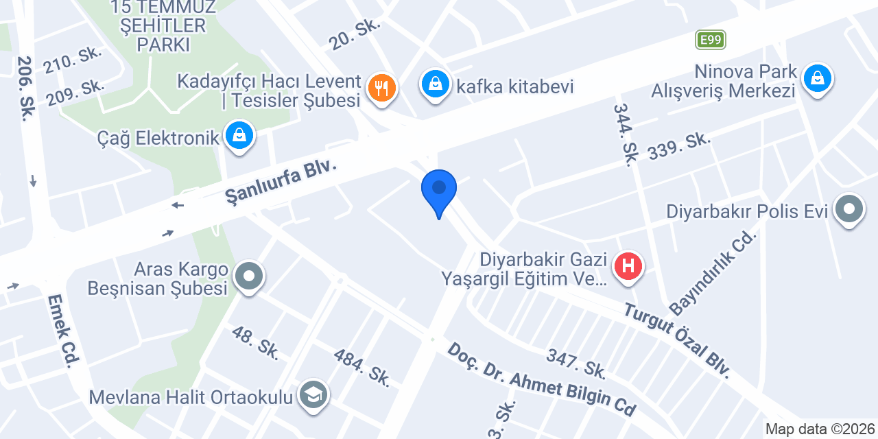 ARAS ECZANESİ konumu