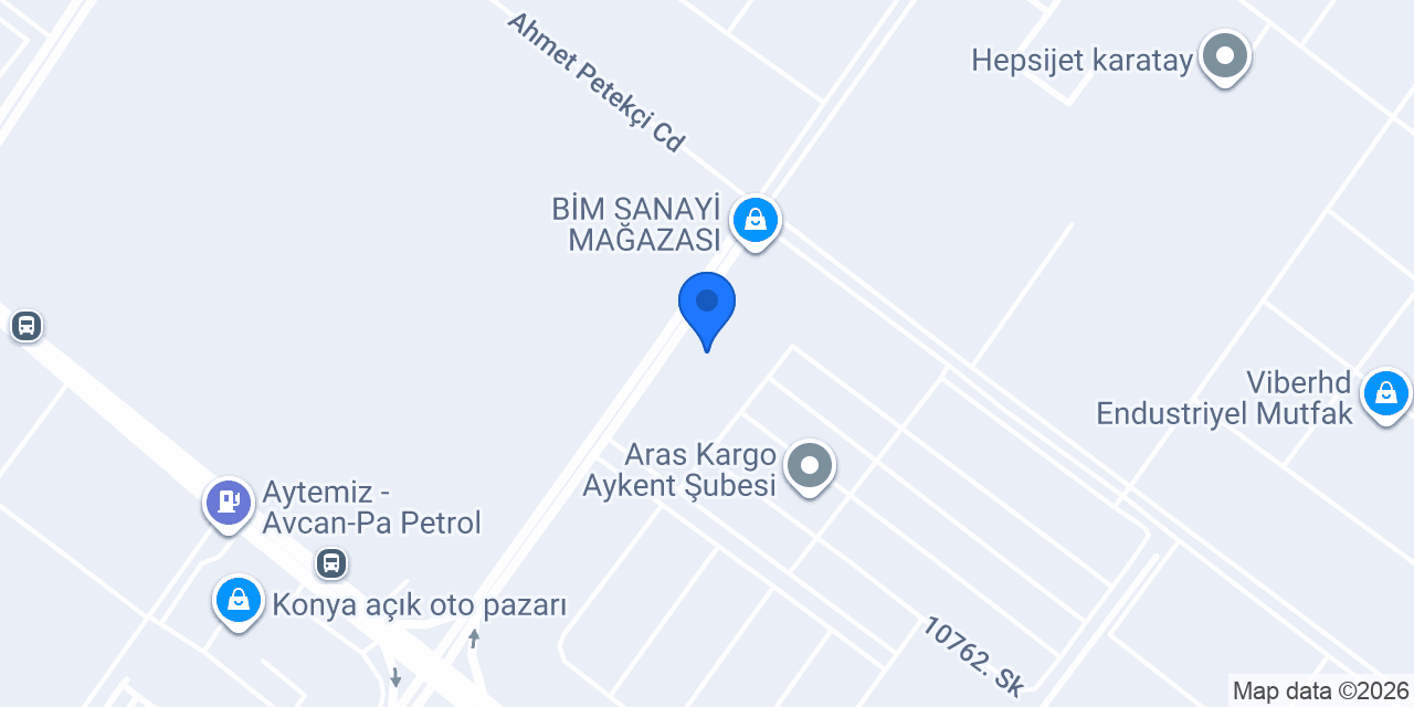 Sistem Oto Servis konumu