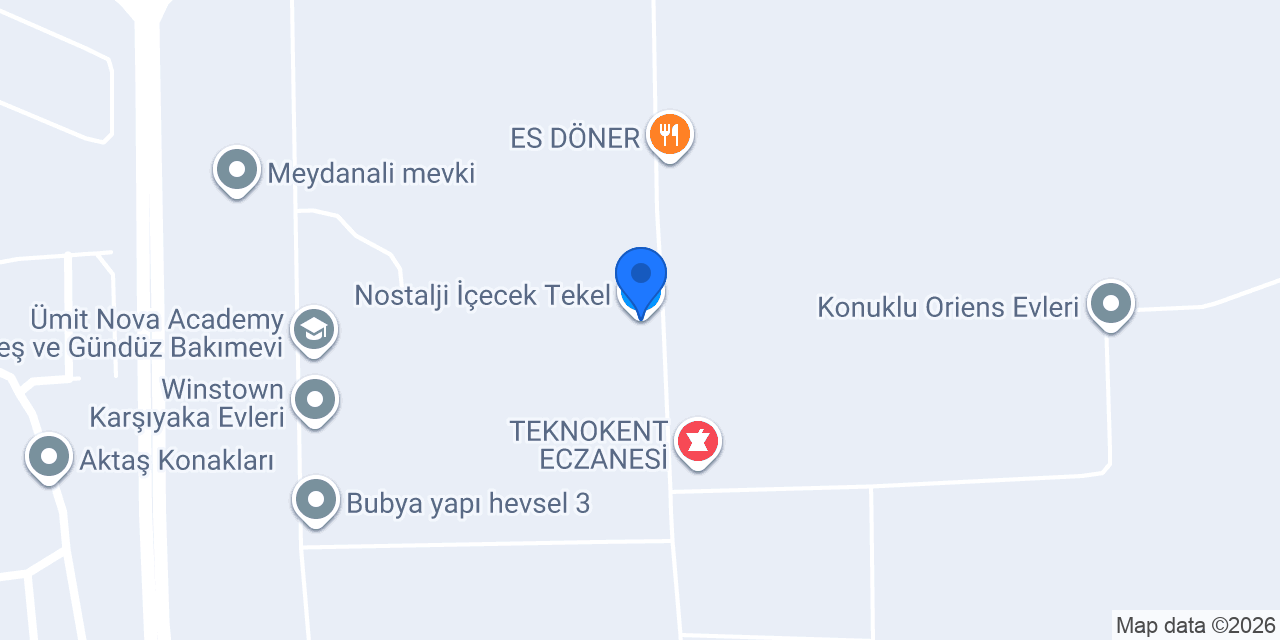 Nostalji İçecek Tekel konumu