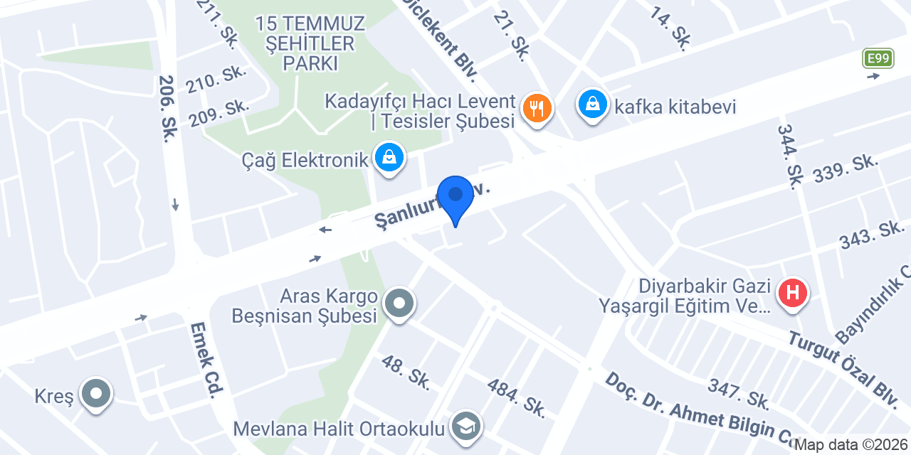 Budget Diyarbakır konumu