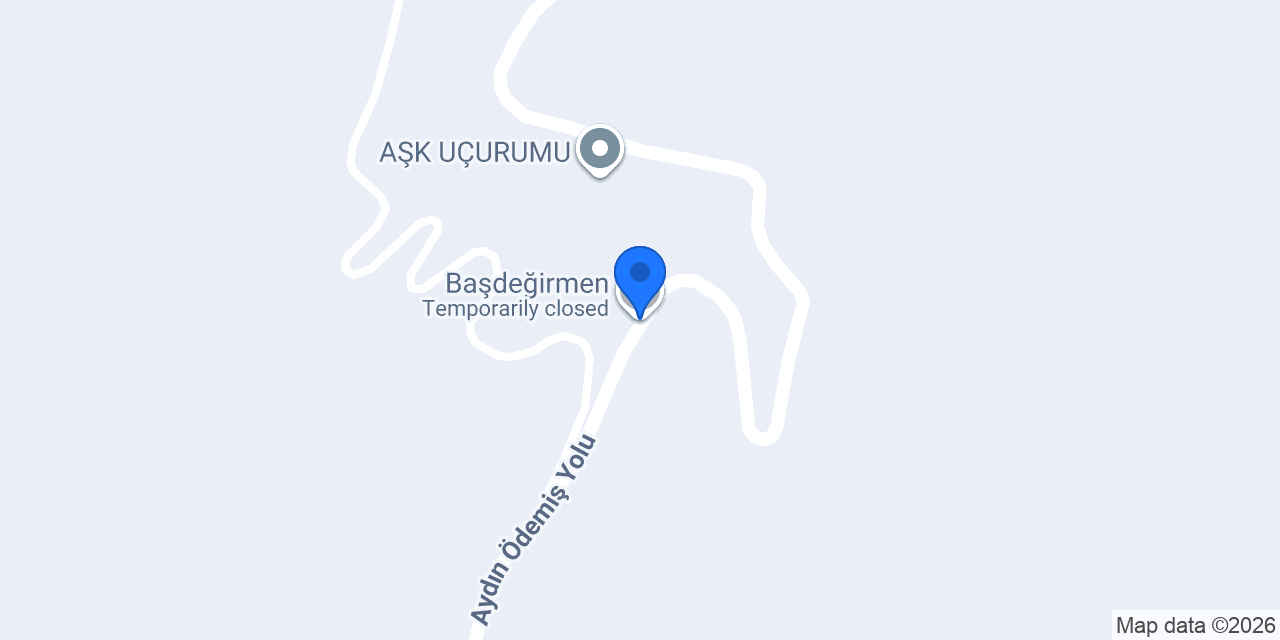 Başdeğirmen konumu