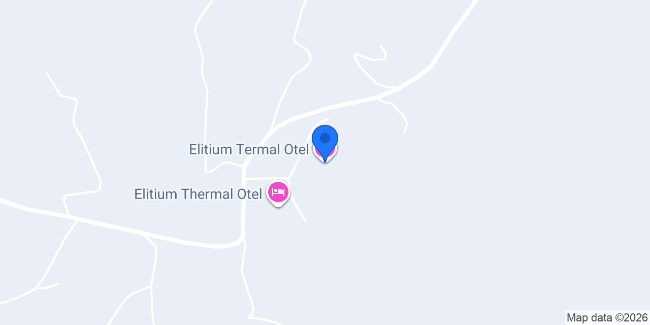 Elitium Termal Otel konumu
