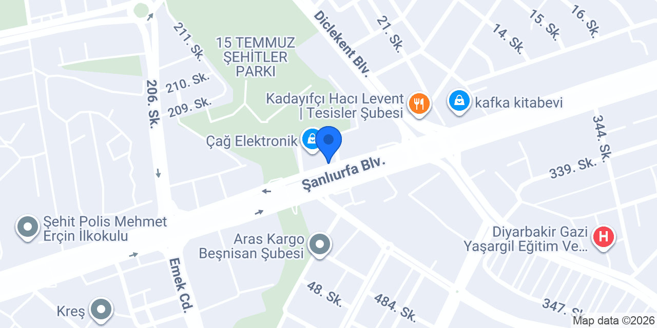 Özel Öz Çiçek Sürücü Kursu konumu