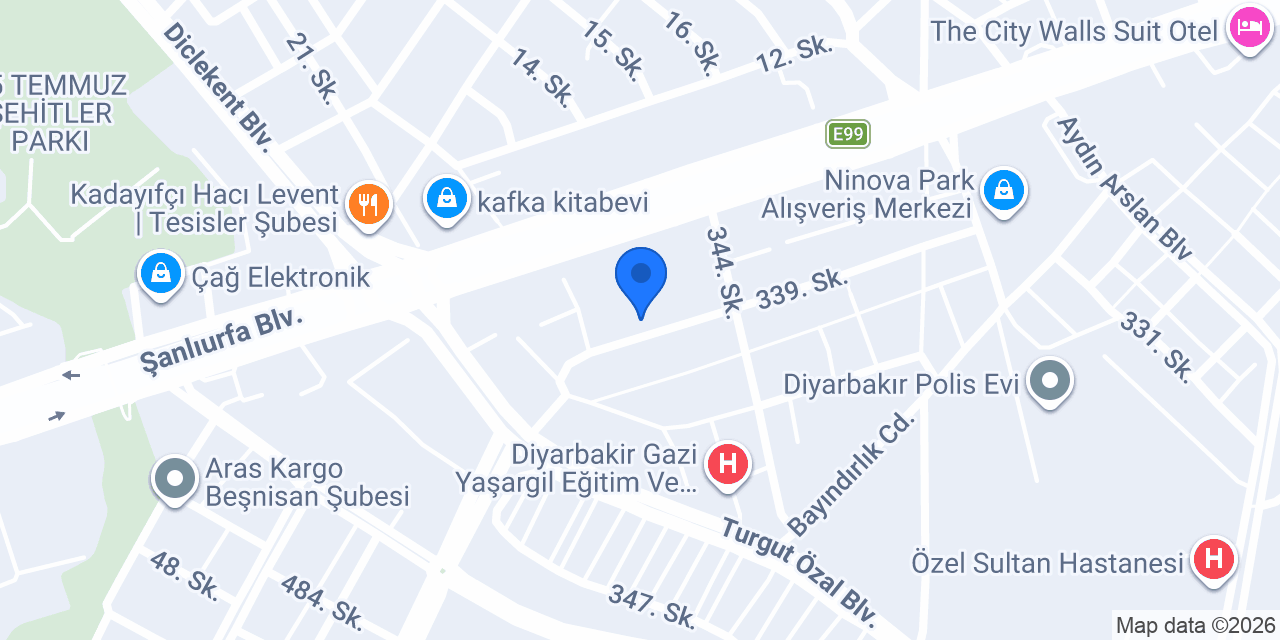 3n Kitap Kirtasiye konumu