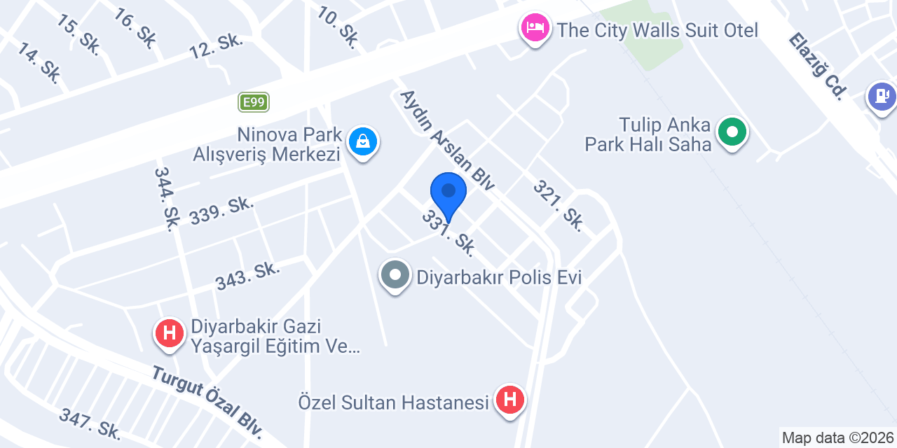 Çagdaş Saç Tasarım konumu
