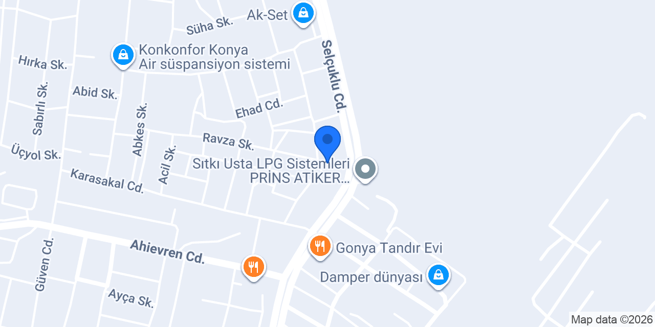Özkent şase makas konumu
