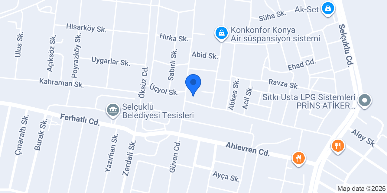 Alba Çelik Konstrüksiyon konumu