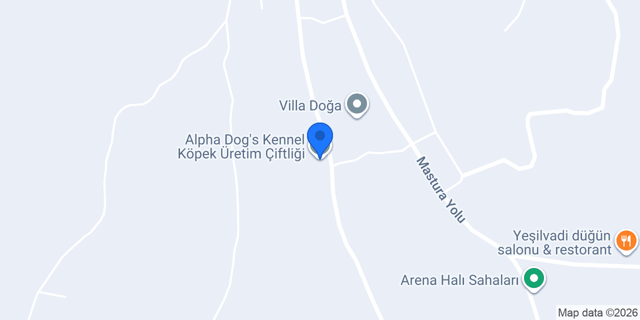Alpha Dog's Kennel Köpek Üretim Çiftliği konumu