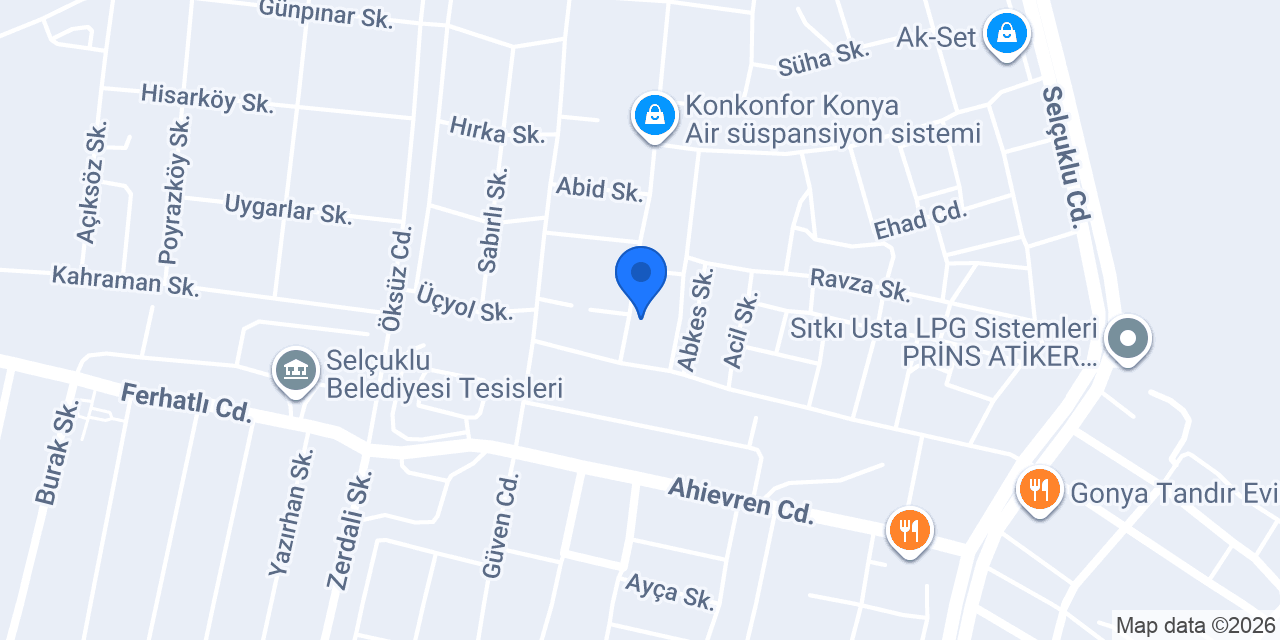ÖZ İNCE TİCARET konumu
