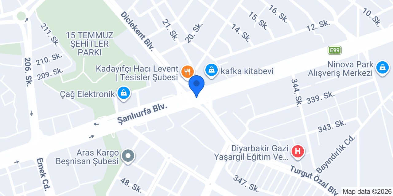 Alman diş kliniği konumu