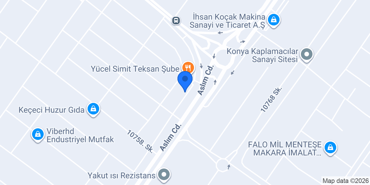 Konya 2.Noter konumu