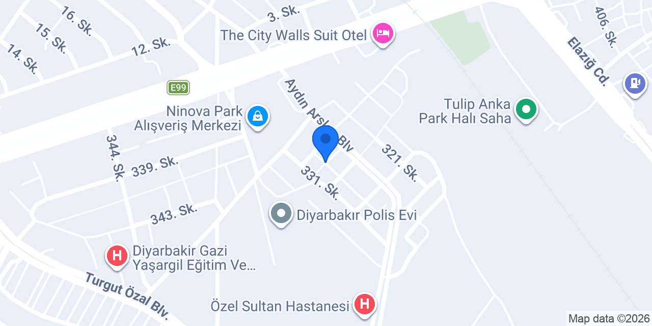 Miraç Sıhhi tesisat konumu