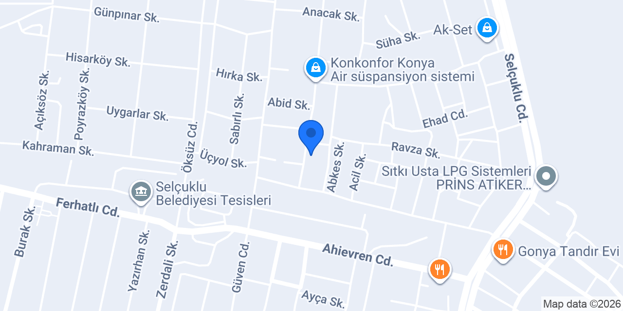 ÖZASİL HASAR ONARIM MERKEZİ konumu