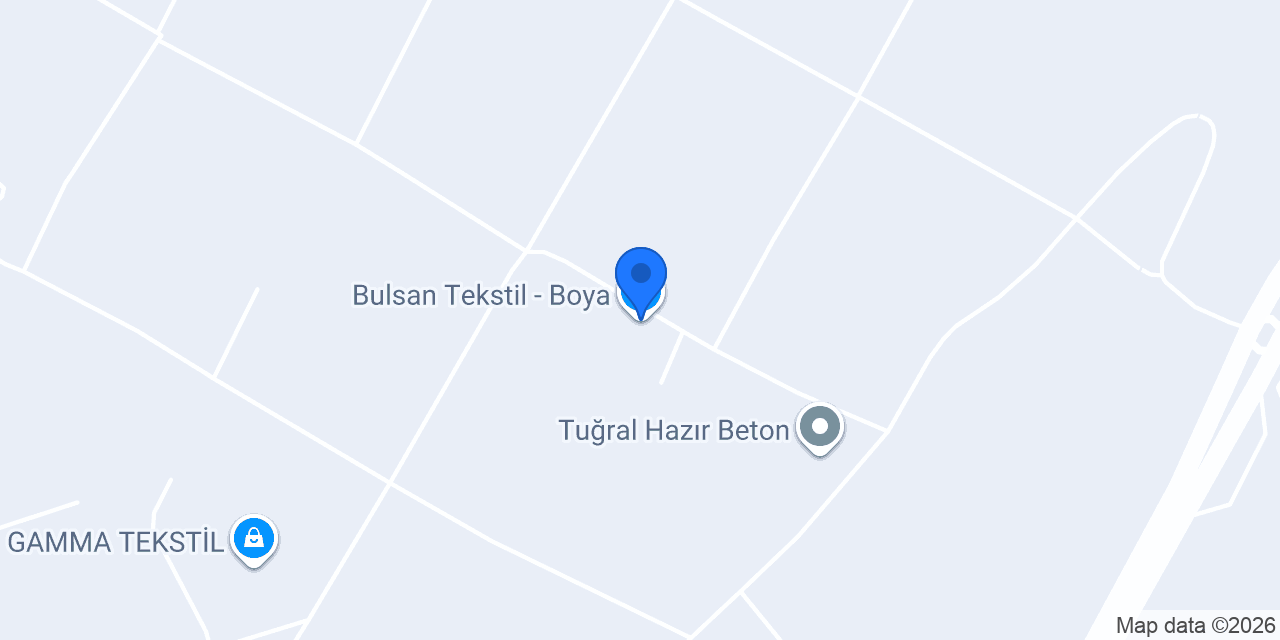 Bulsan Tekstil - Boya konumu