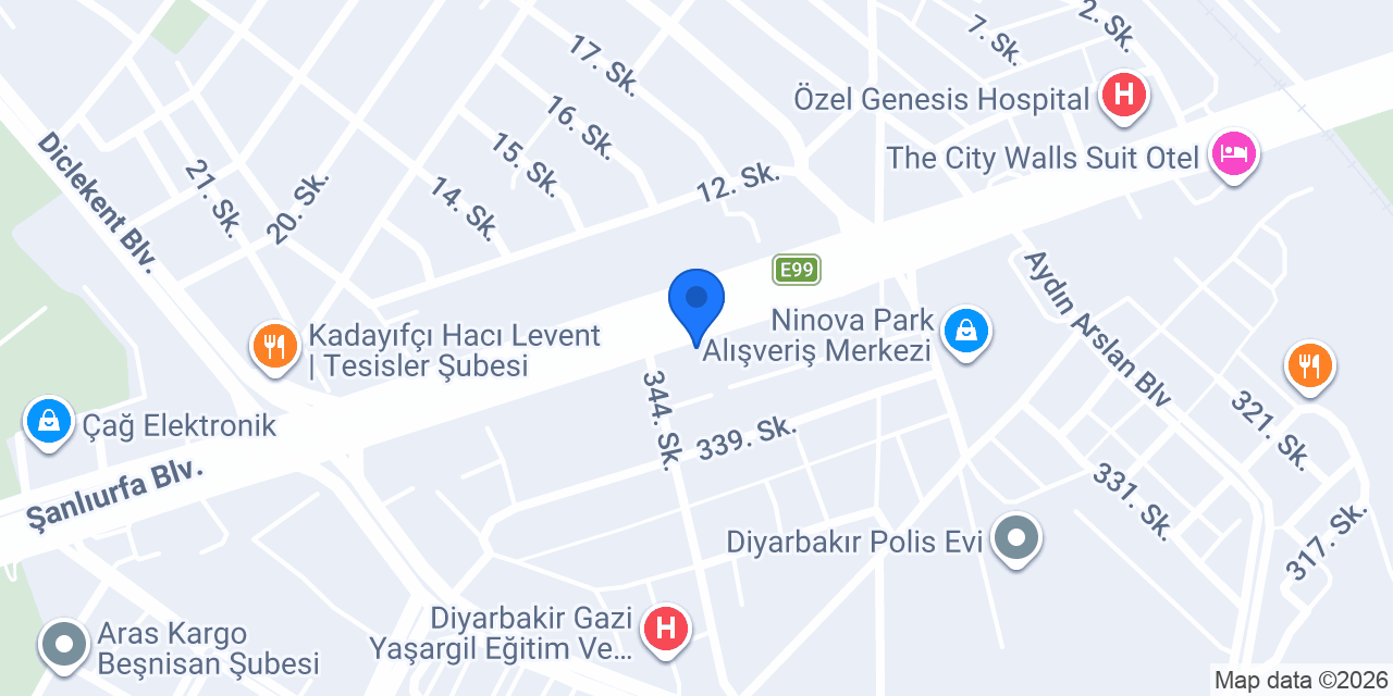 Çevren Mühendislik ve Danışmanlık Ltd. Şti. konumu