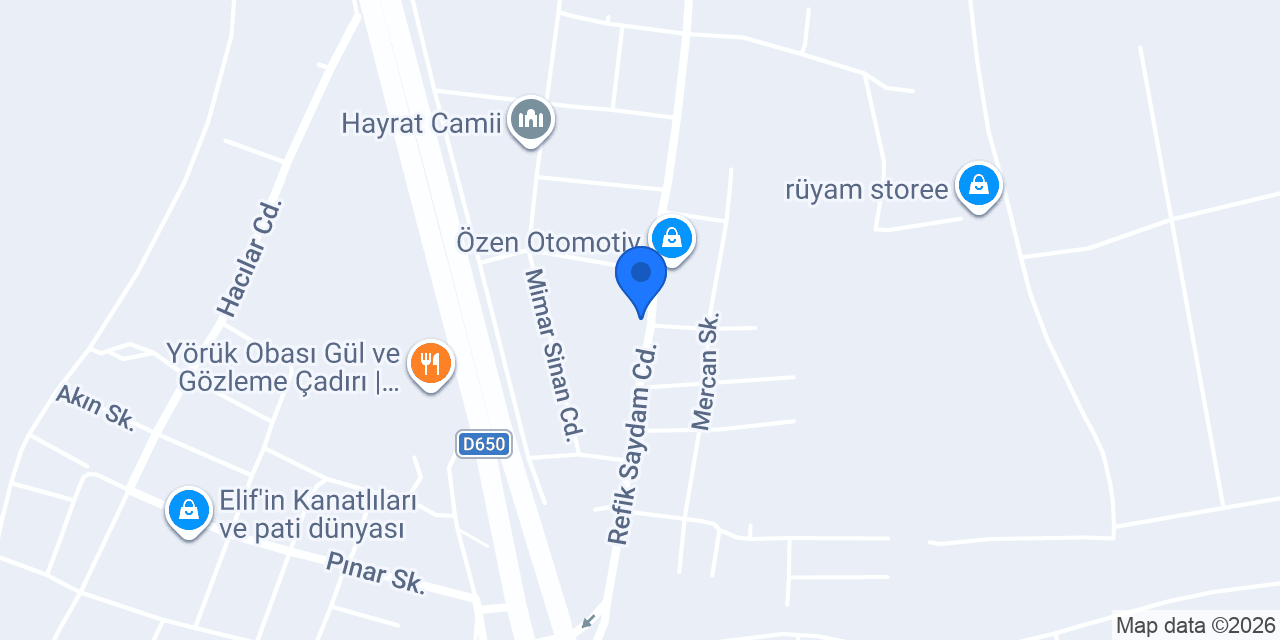 ÇK GARAGE konumu