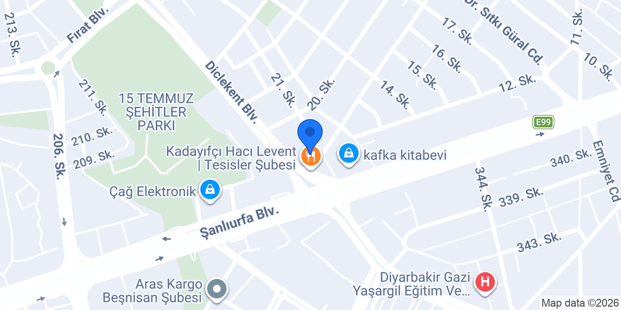 Özgür Eczanesi konumu