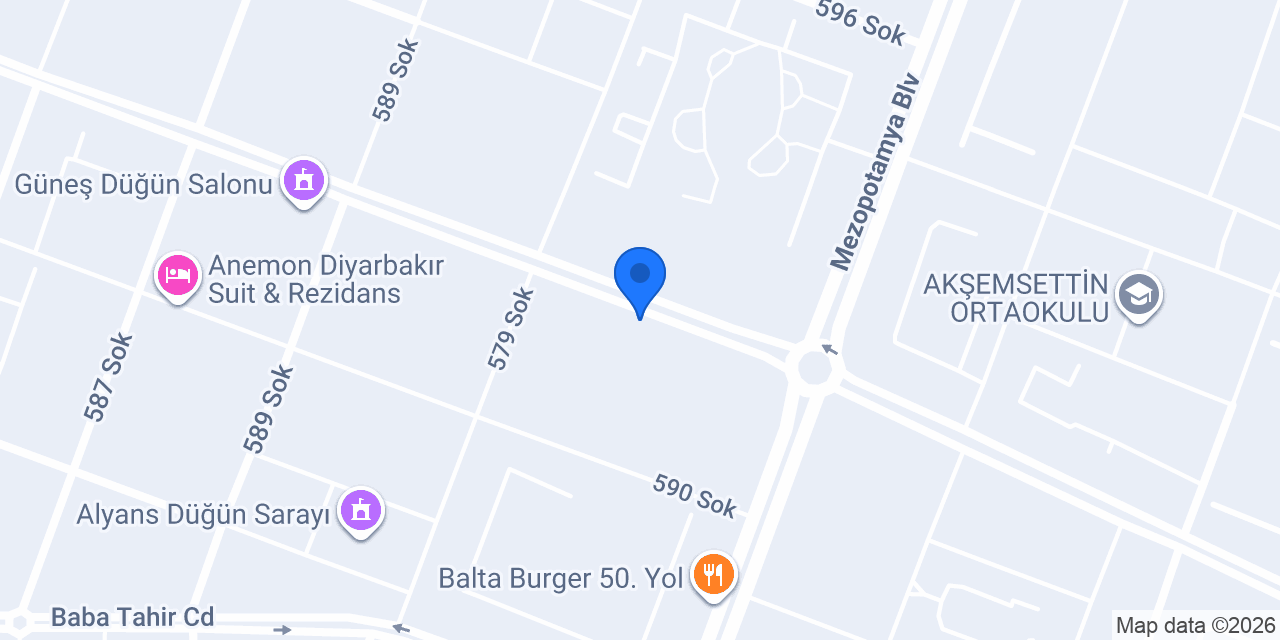 CLC METROPOL 50. YOL ŞUBE konumu