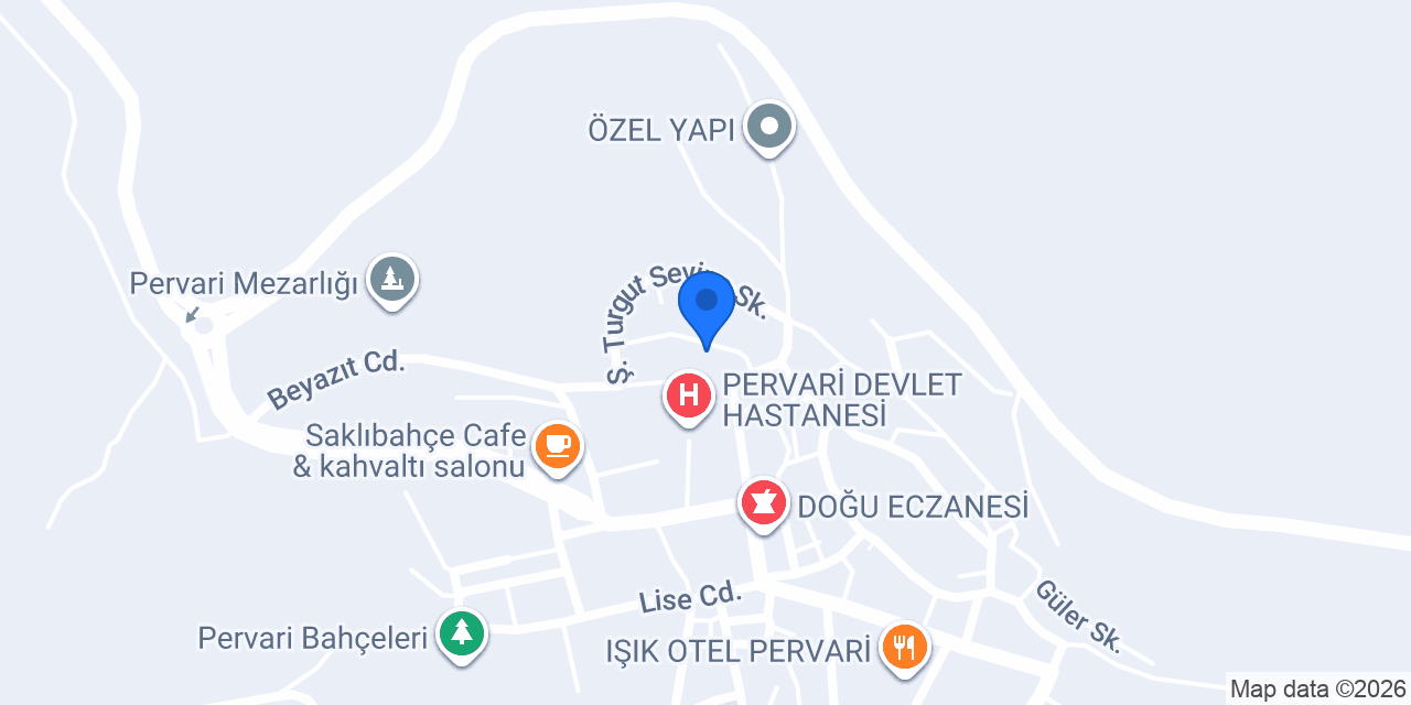 Pervari Mesleki Ve Teknik Anadolu Lisesi konumu