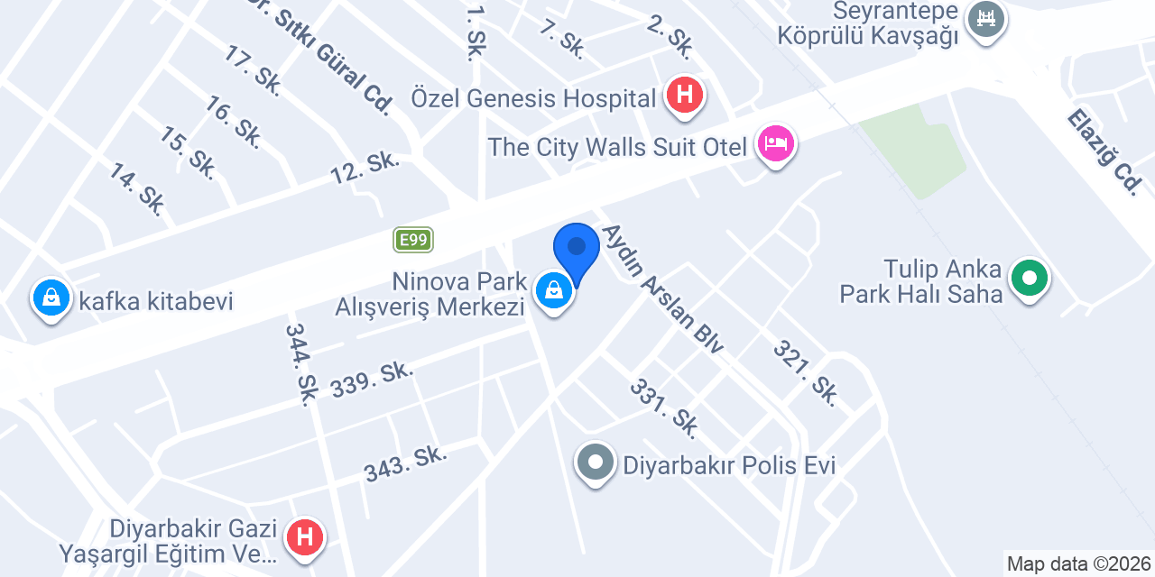 Bernardo - NinovaPark AVM konumu